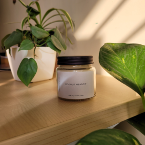 Moonlit Meadow (Votive) <br> <span style="color: #7F7F7F; font-size: 0.9em; font-weight: 400;"> Jasmine + White Tea + Ylang Ylang + Lemon </span>